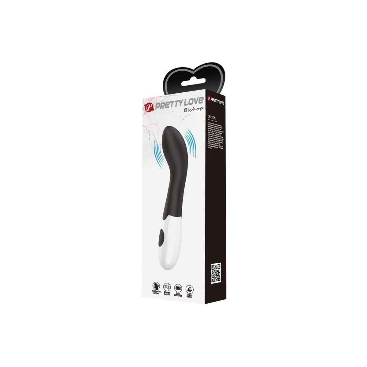 Bishop G-Spot Vibrator 30 Modi Schwarz von Pretty Love Flirtation | Fesselliebe.de