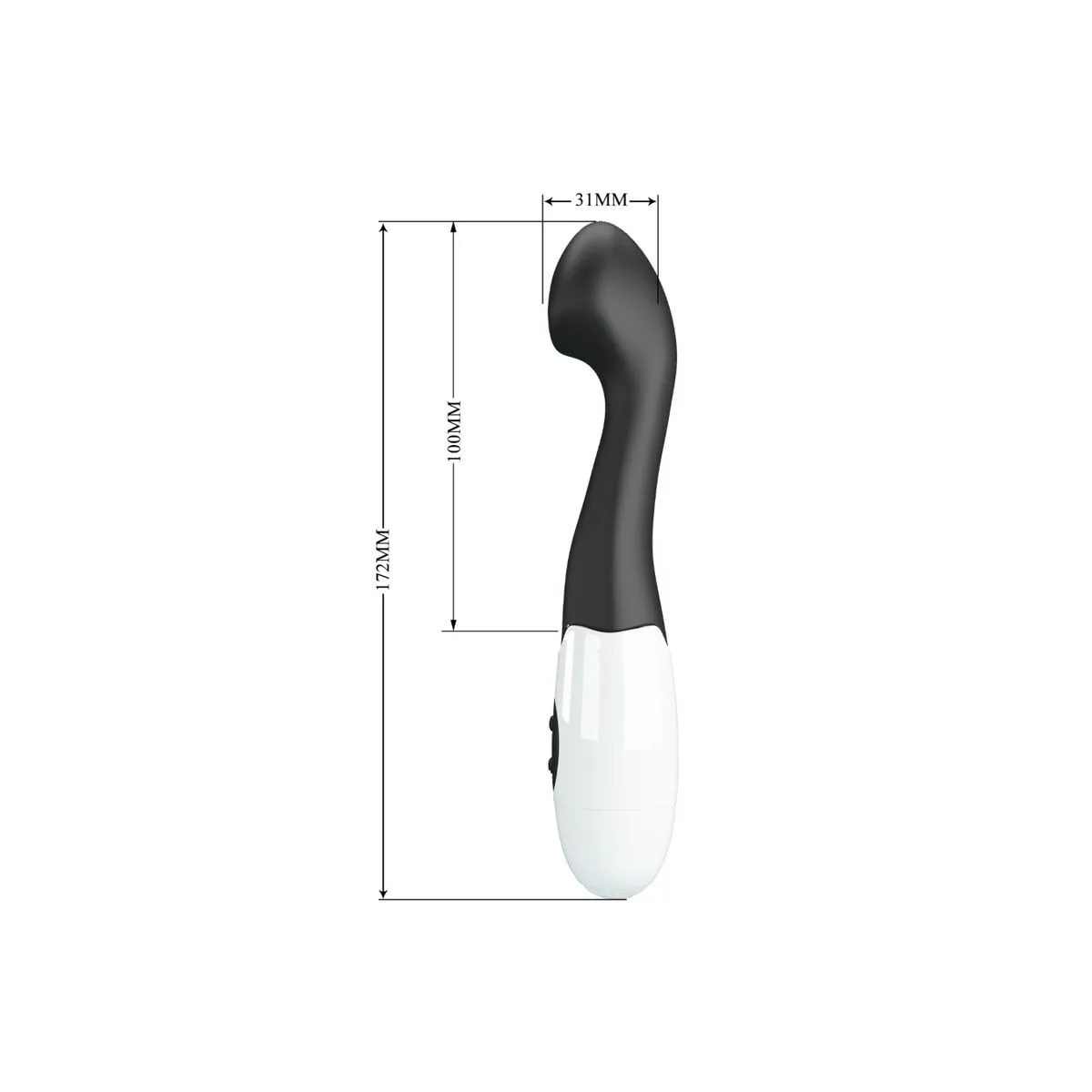 Charles G-Spot Vibrator 30 Modi Schwarz von Pretty Love Flirtation | Fesselliebe.de