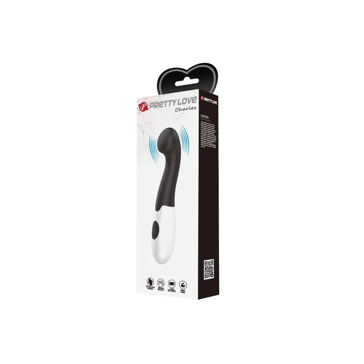 Charles G-Spot Vibrator 30 Modi Schwarz von Pretty Love Flirtation | Fesselliebe.de
