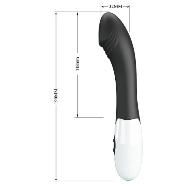 Elemental G-Spot Vibrator 30 Modi Schwarz von Pretty Love Flirtation | Fesselliebe.de