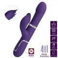 Zalin Rabbit Vibrator Perlen 4 In 1 Lila von Pretty Love Flirtation