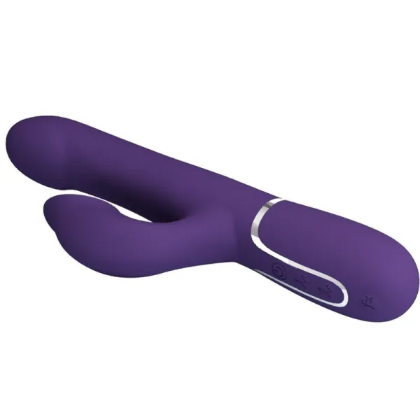 Zalin Rabbit Vibrator Perlen 4 In 1 Lila von Pretty Love Flirtation | Fesselliebe.de