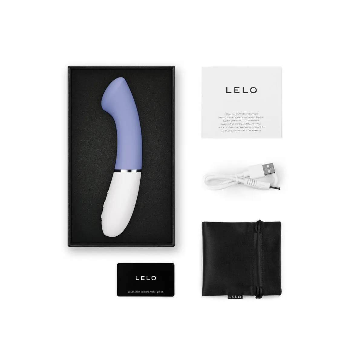 Gigi™ 3 G-Spot-Vibrator Blau von Lelo | Fesselliebe.de