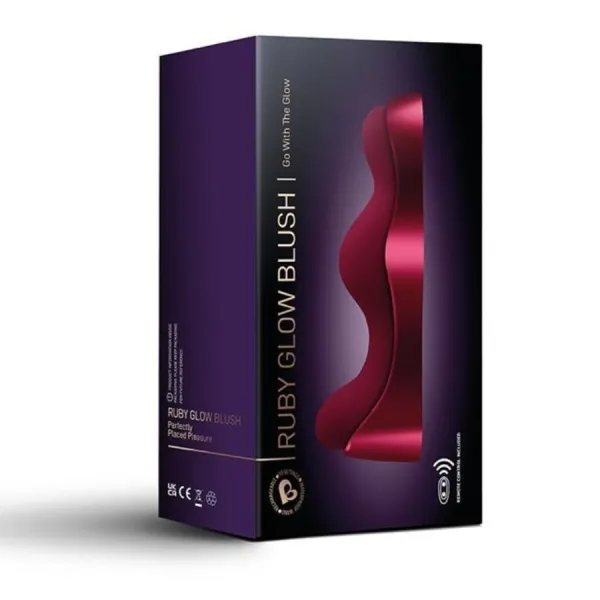 Ruby Glow Blush Red G-Spot Vibrator von Rocks-Off | Fesselliebe.de