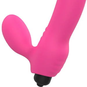Bix Doppelstimulationsvibrator Xmas Edition Rosa von Ohmama Vibrators