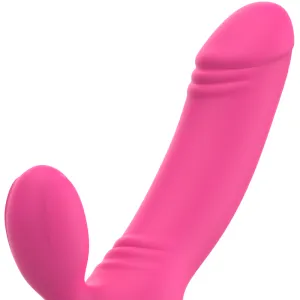 Bix Doppelstimulationsvibrator Xmas Edition Rosa von Ohmama Vibrators