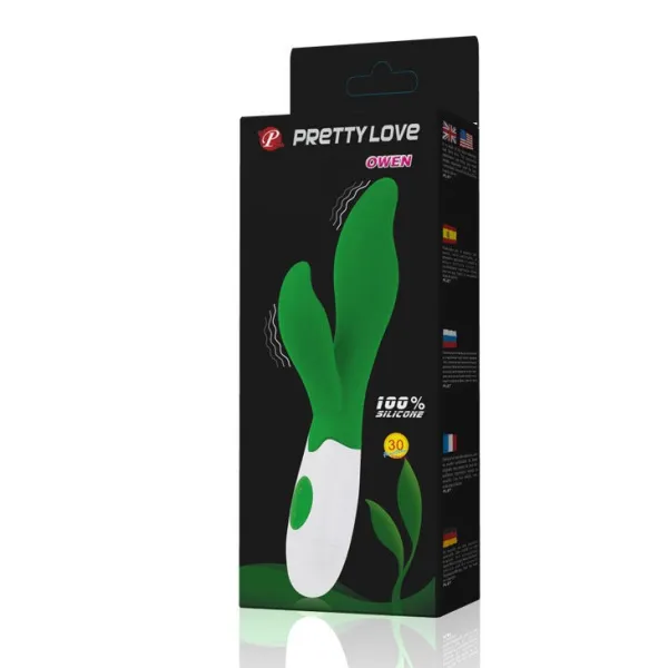Flirtation Owen Green Vibrator von Pretty Love Flirtation | Fesselliebe.de
