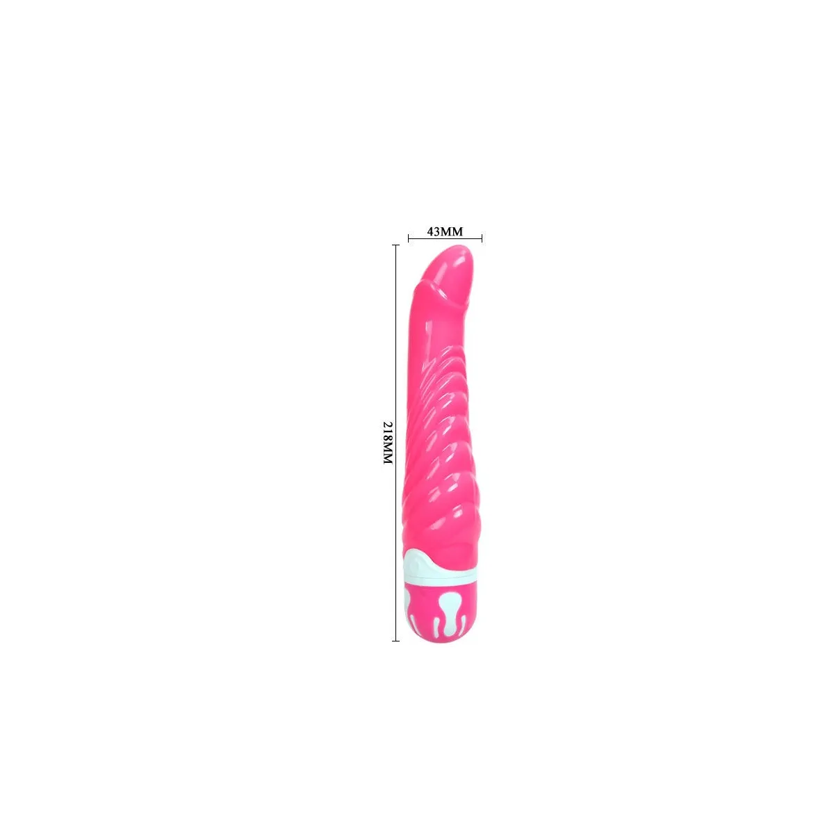 En Sie den Realistischen Hahn, Rosa G-Spot 21,8 cm von Baile Vibrators | Fesselliebe.de
