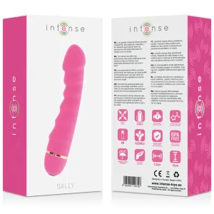 Sally 20 Geschwindigkeiten Silikon Rosa von Intense Fun
