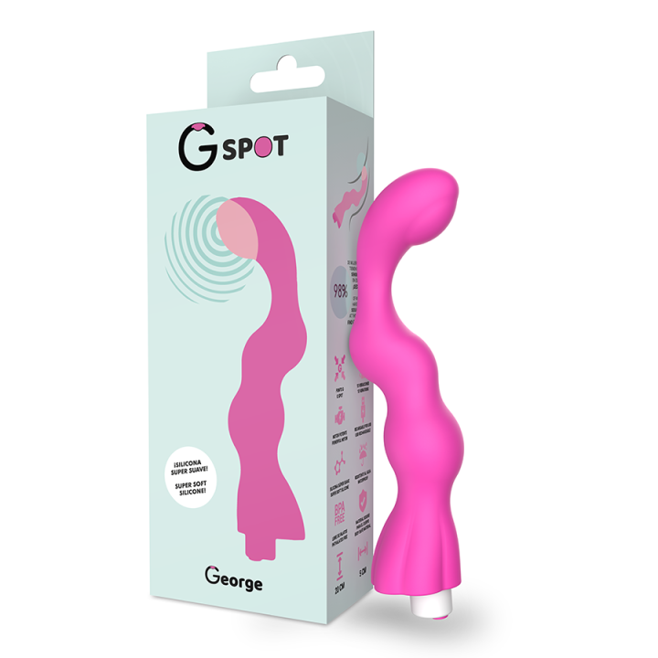 George G-Spot Vibrator Gum Pink von G-Spot | Fesselliebe.de