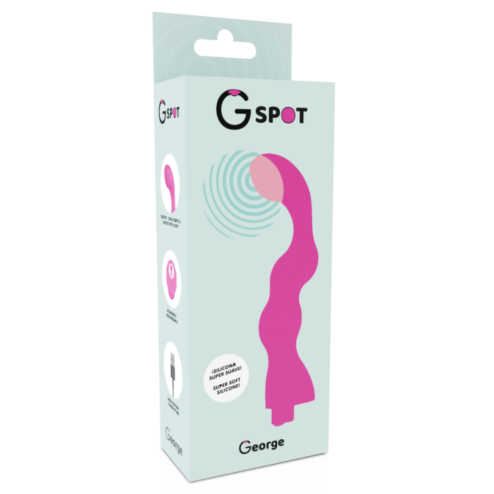 George G-Spot Vibrator Gum Pink von G-Spot | Fesselliebe.de