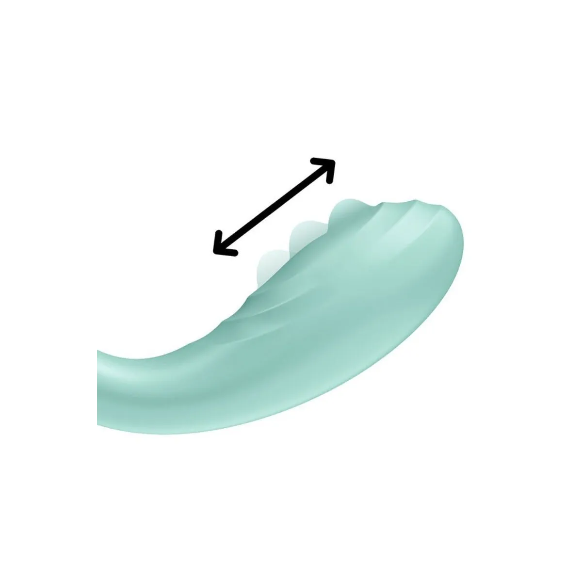 Rrrolling Pleasure Gspot Vibrator Grün von Satisfyer Vibrator | Fesselliebe.de