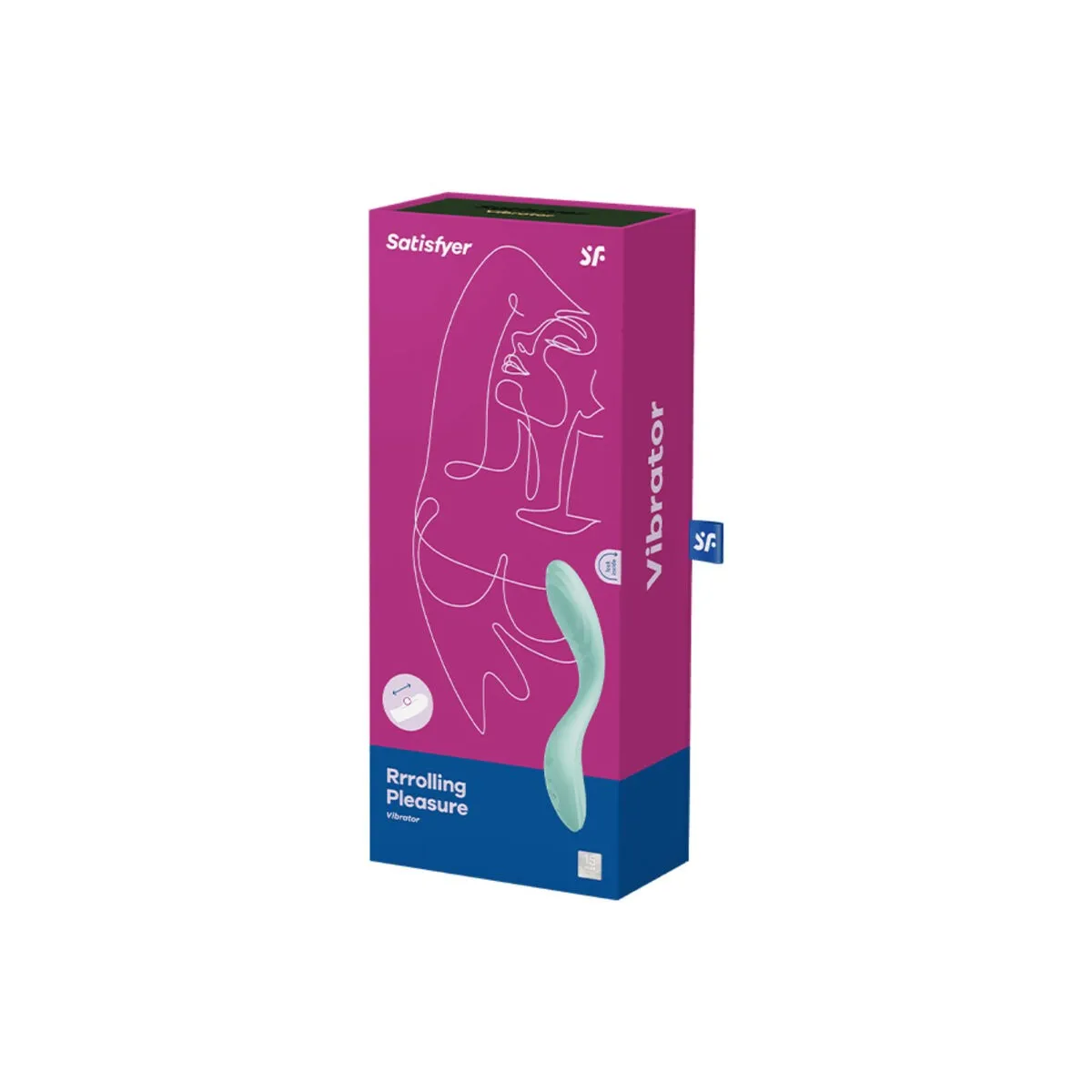 Rrrolling Pleasure Gspot Vibrator Grün von Satisfyer Vibrator | Fesselliebe.de