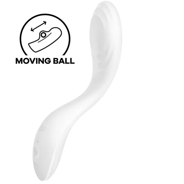 Rrrolling Pleasure Gspot Vibrator Weiss von Satisfyer Vibrator | Fesselliebe.de