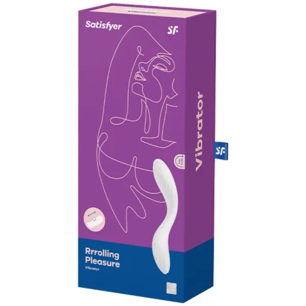 Rrrolling Pleasure Gspot Vibrator Weiss von Satisfyer Vibrator | Fesselliebe.de