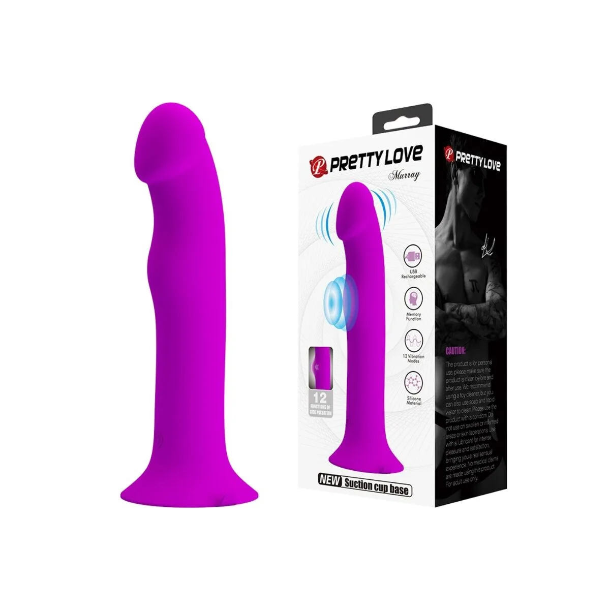 Murray Vibrator und G-Punkt-Stimulator Lila von Pretty Love Flirtation | Fesselliebe.de