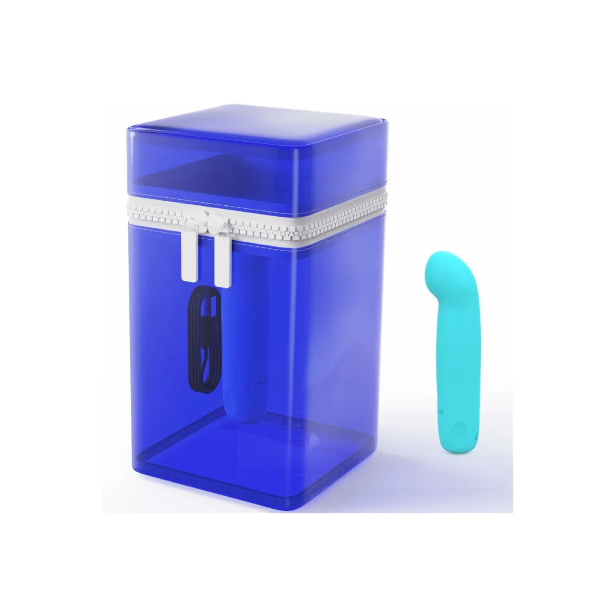 Bcute Curve Infinite Classic Limited Edition Blauer Silikon-Vibrator von B Swish | Fesselliebe.de