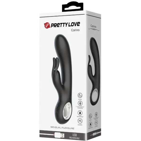 Carina Vibrator Klitoris und G-Spot-Stimulator von Pretty Love | Fesselliebe.de