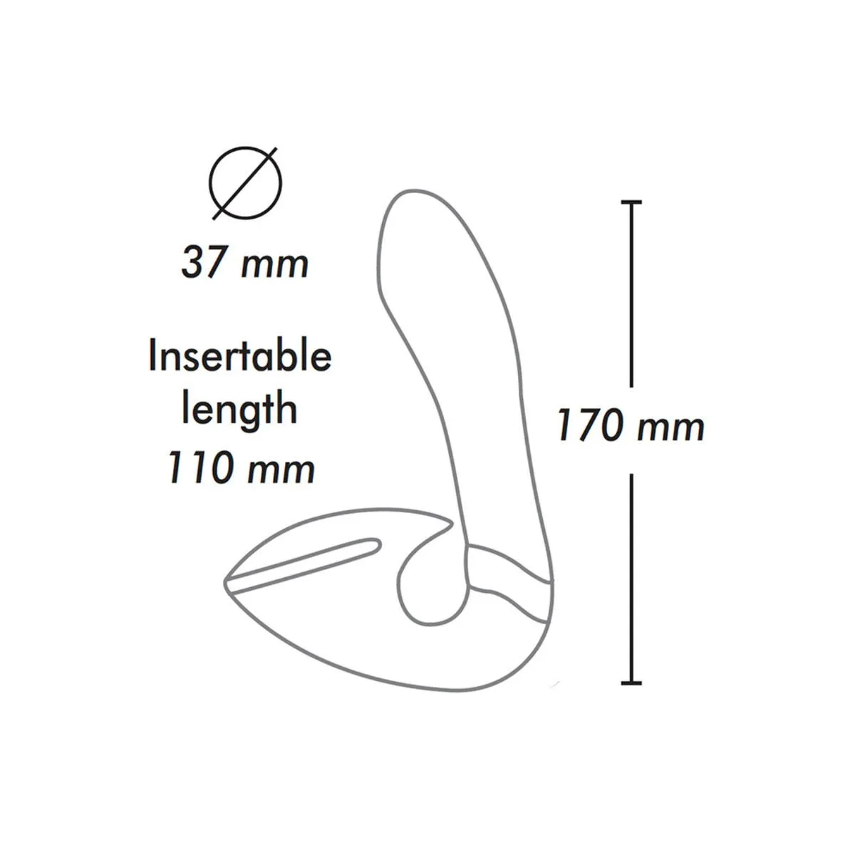 Soyo Intim Massager Schwarz von Shunga Toys | Fesselliebe.de