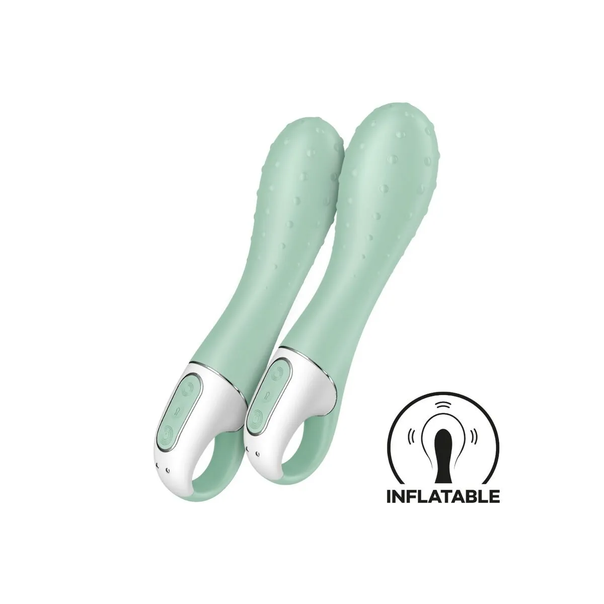 Air Pump Vibrator 3 aufblasbarer G-Punkt Mint von Satisfyer Vibrator | Fesselliebe.de