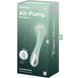 Air Pump Vibrator 3 aufblasbarer G-Punkt Mint von Satisfyer Vibrator | Fesselliebe.de