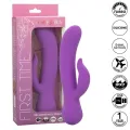 First Time Vibrator Pleaser wiederaufladbar Lila von Calexotics