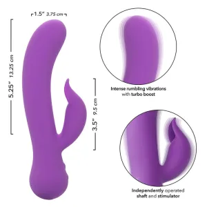 First Time Vibrator Pleaser wiederaufladbar Lila von Calexotics