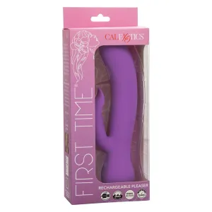 First Time Vibrator Pleaser wiederaufladbar Lila von Calexotics