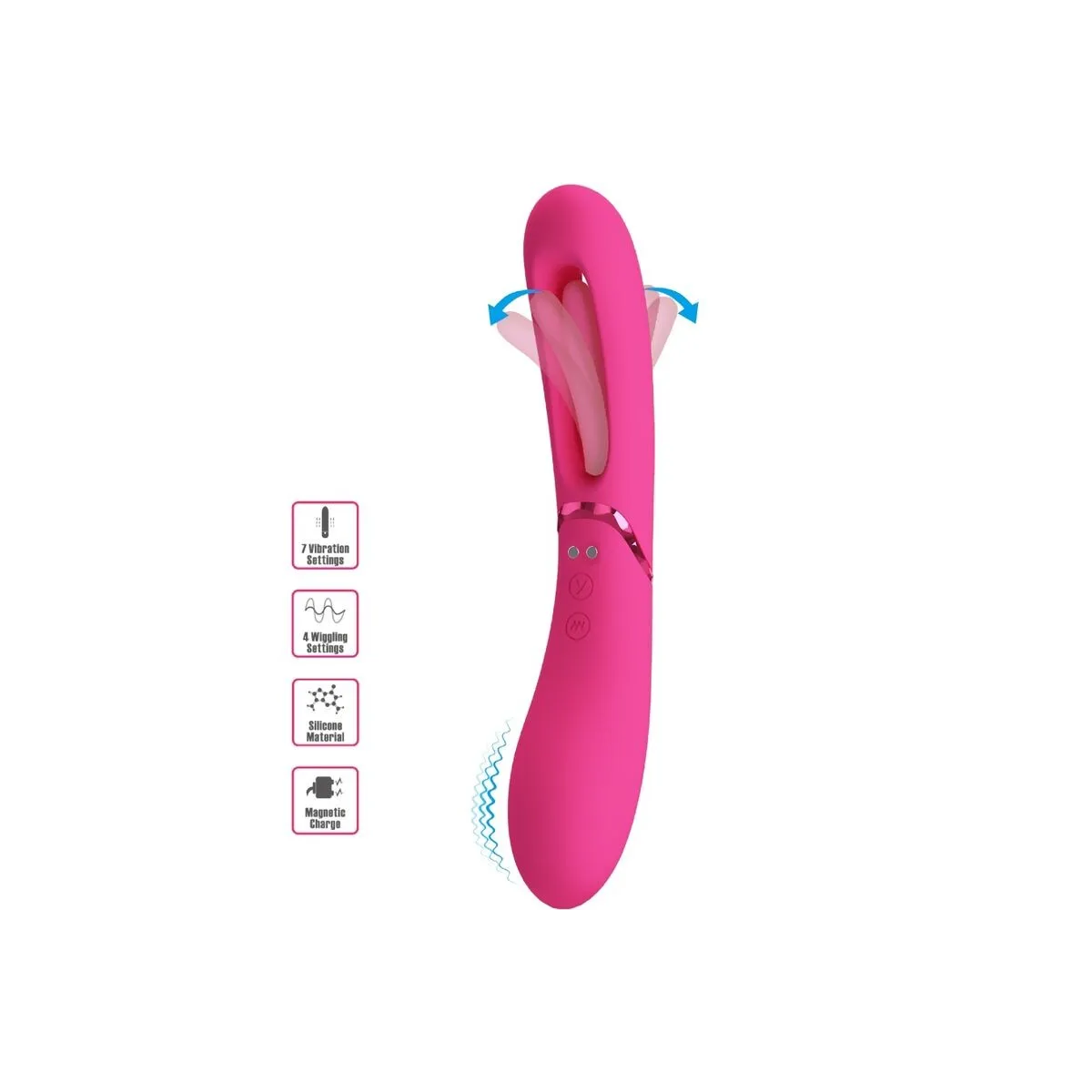 Lexie G-Spot Vibrator 7 Vibrationen Rosa von Romance | Fesselliebe.de