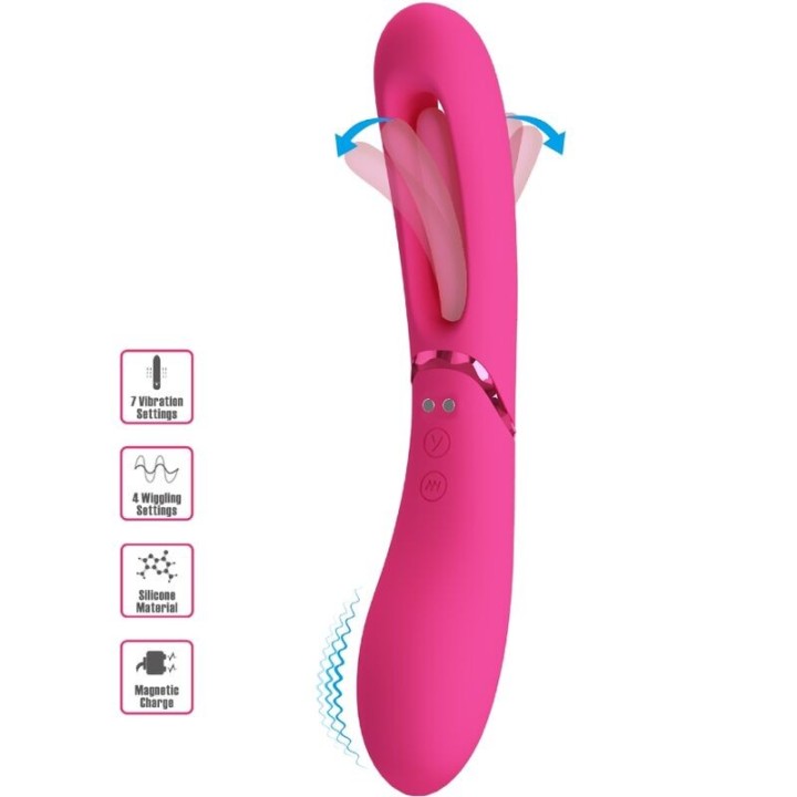 Lexie G-Spot Vibrator 7 Vibrationen Rosa von Romance | Fesselliebe.de