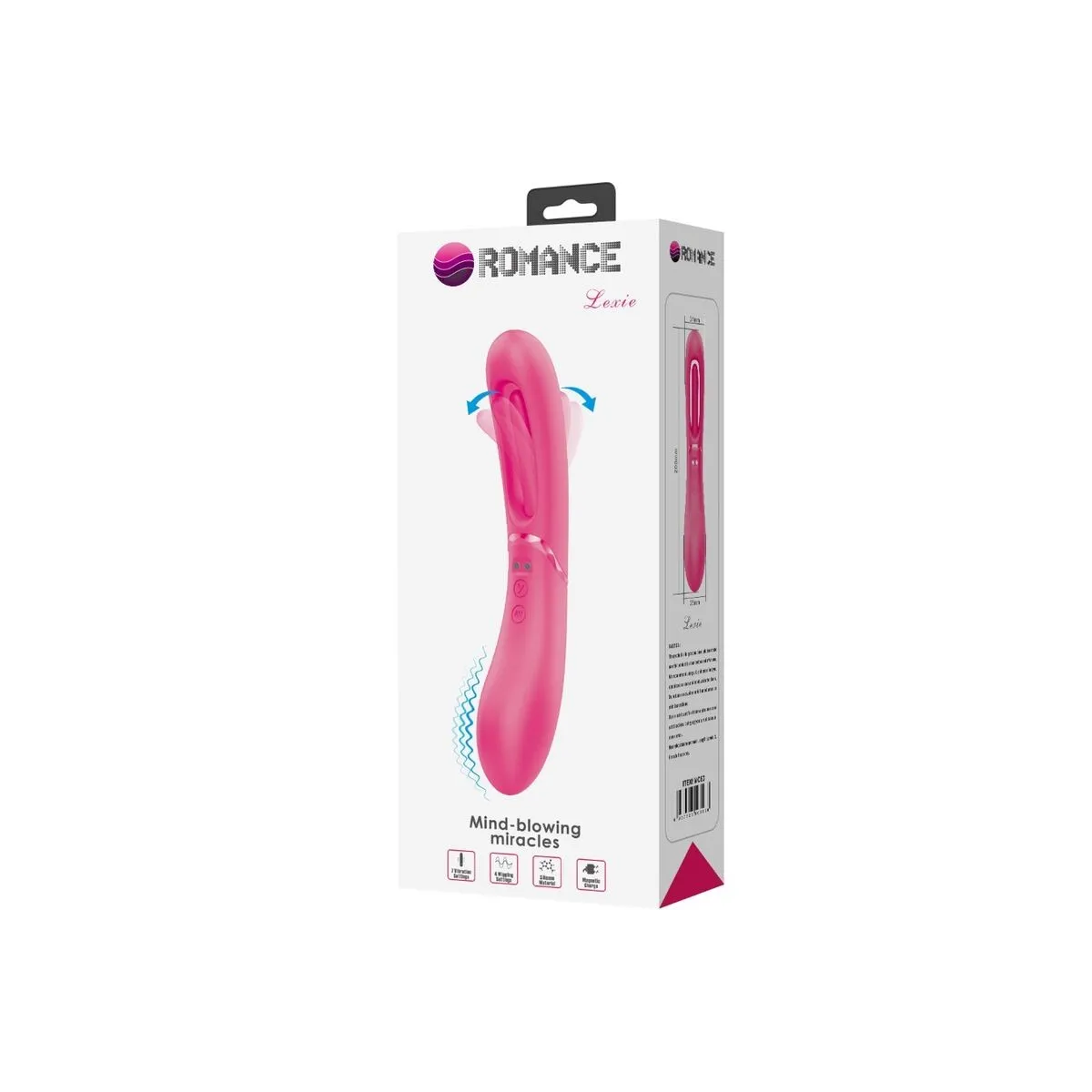 Lexie G-Spot Vibrator 7 Vibrationen Rosa von Romance | Fesselliebe.de