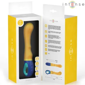 Shaggy Gelber G-Spot-Vibrator von Intense Fun