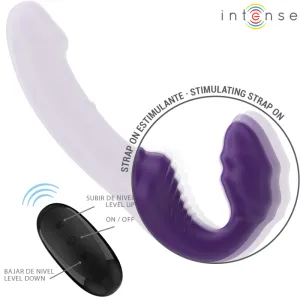 Jill Doppelvibrator 20 cm Lila mit Fernbedienung von Intense Fun