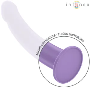Eddie Vibrator 17,5 cm 10 Vibrationen Lila mit Fernbedienung von Intense Fun