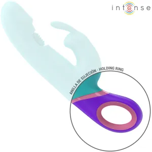 Monica Rabbit Vibrator mit Rotierendem G-Spot-Stimulator Blau von Intense Fun