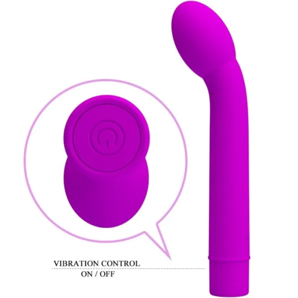 Logan G-Spot Vibrator 10 Vibrationen Lila von Pretty Love | Fesselliebe.de