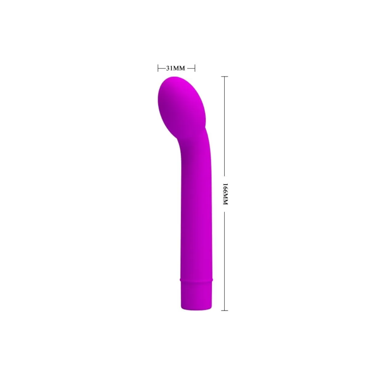 Logan G-Spot Vibrator 10 Vibrationen Lila von Pretty Love | Fesselliebe.de