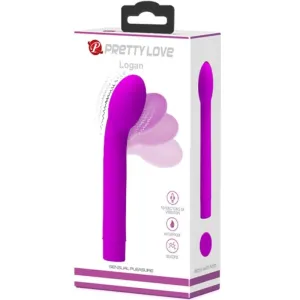 Logan G-Spot Vibrator 10 Vibrationen Lila von Pretty Love