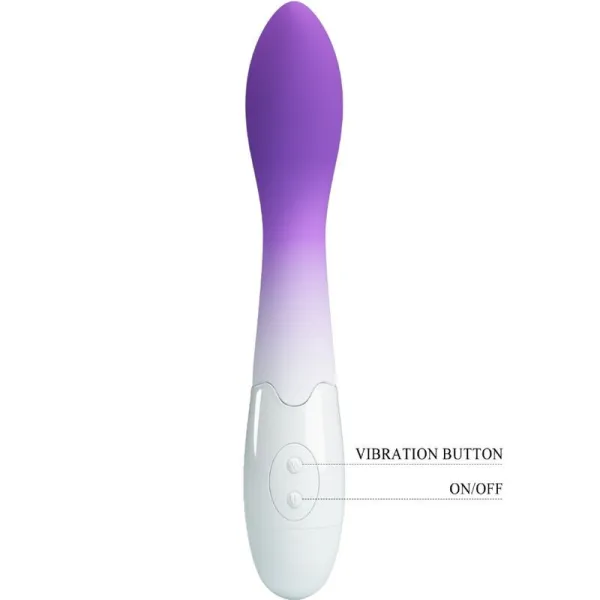 Bishop G-Spot Vibrator 30 Vibrationen Lila von Pretty Love | Fesselliebe.de