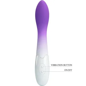 Bishop G-Spot Vibrator 30 Vibrationen Lila von Pretty Love