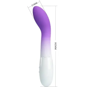 Bishop G-Spot Vibrator 30 Vibrationen Lila von Pretty Love