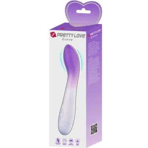 Bishop G-Spot Vibrator 30 Vibrationen Lila von Pretty Love