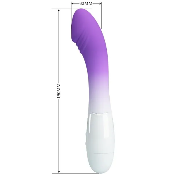 Elemental G-Spot Vibrator 30 Vibrationen Lila von Pretty Love | Fesselliebe.de