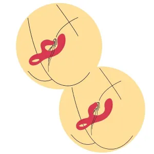 G-Punkt-Vibrator ohne Ende, Pink von Xocoon