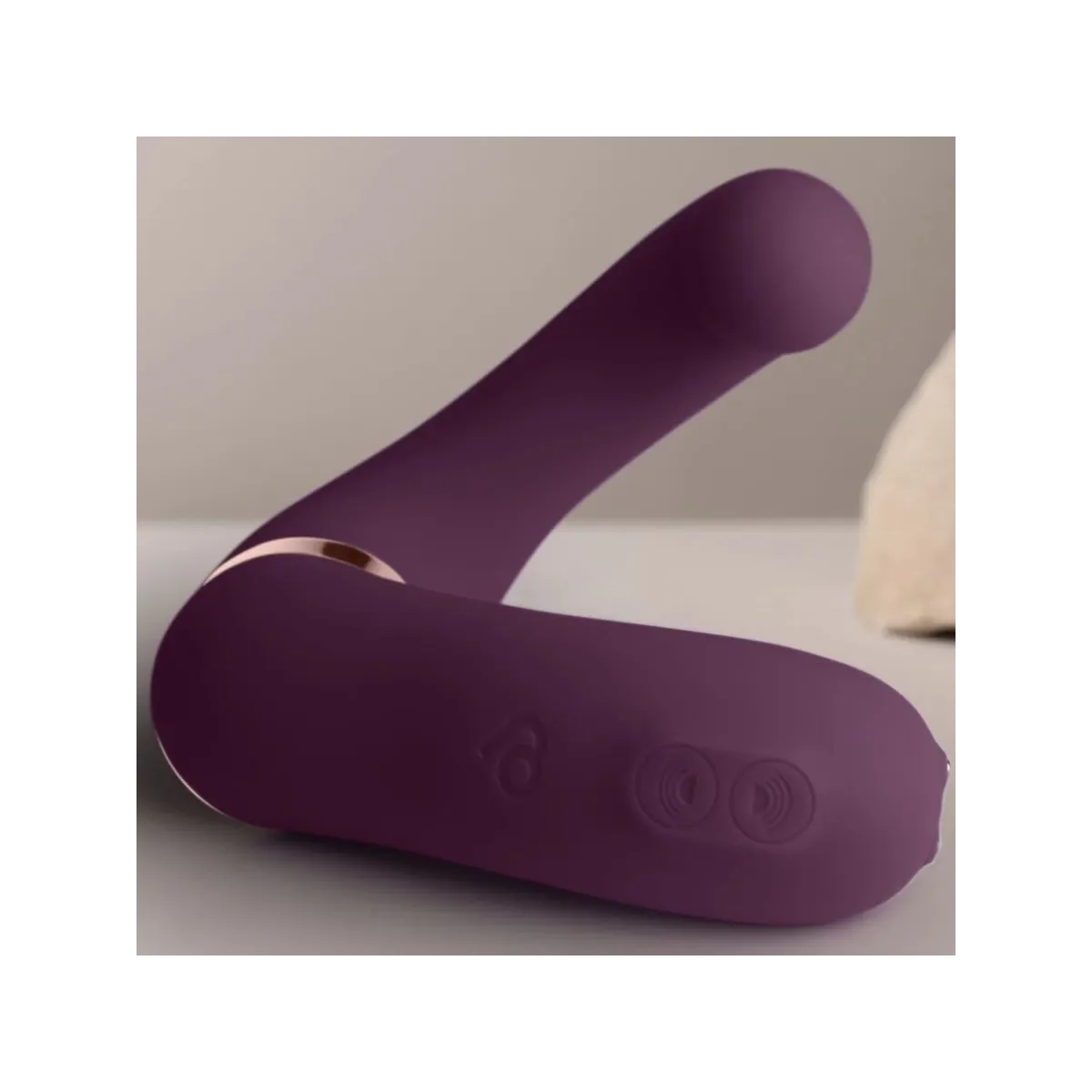 Gemini Dual Vibrator G-Spot Klitoris Stimulator Lila von Rocks-Off | Fesselliebe.de