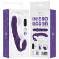 Jill Doppelvibrator 20 cm Lila mit Fernbedienung von Intense Fun