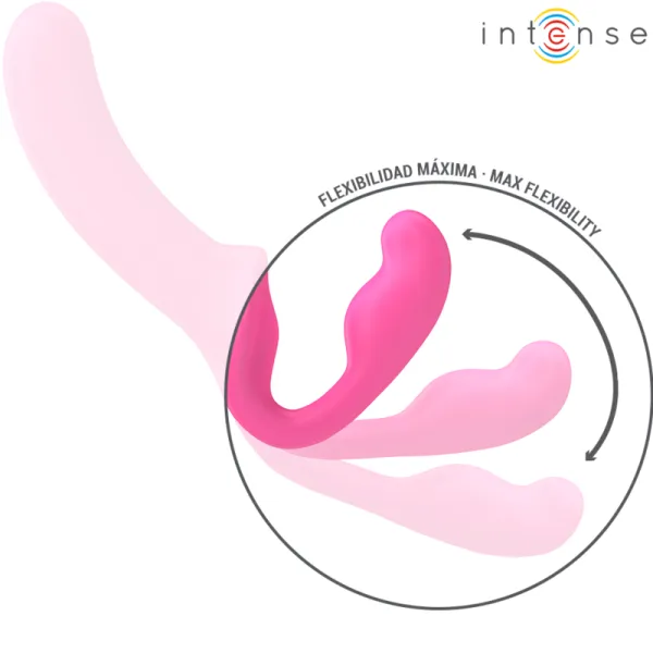 Amy Doppelvibrator 20 cm Rosa mit Fernbedienung von Intense Fun | Fesselliebe.de