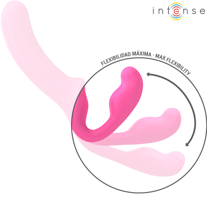 Amy Doppelvibrator 20 cm Rosa mit Fernbedienung von Intense Fun | Fesselliebe.de