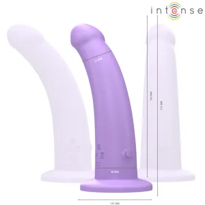 Eddie Vibrator 17,5 cm 10 Vibrationen Lila mit Fernbedienung von Intense Fun