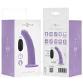 Eddie Vibrator 17,5 cm 10 Vibrationen Lila mit Fernbedienung von Intense Fun